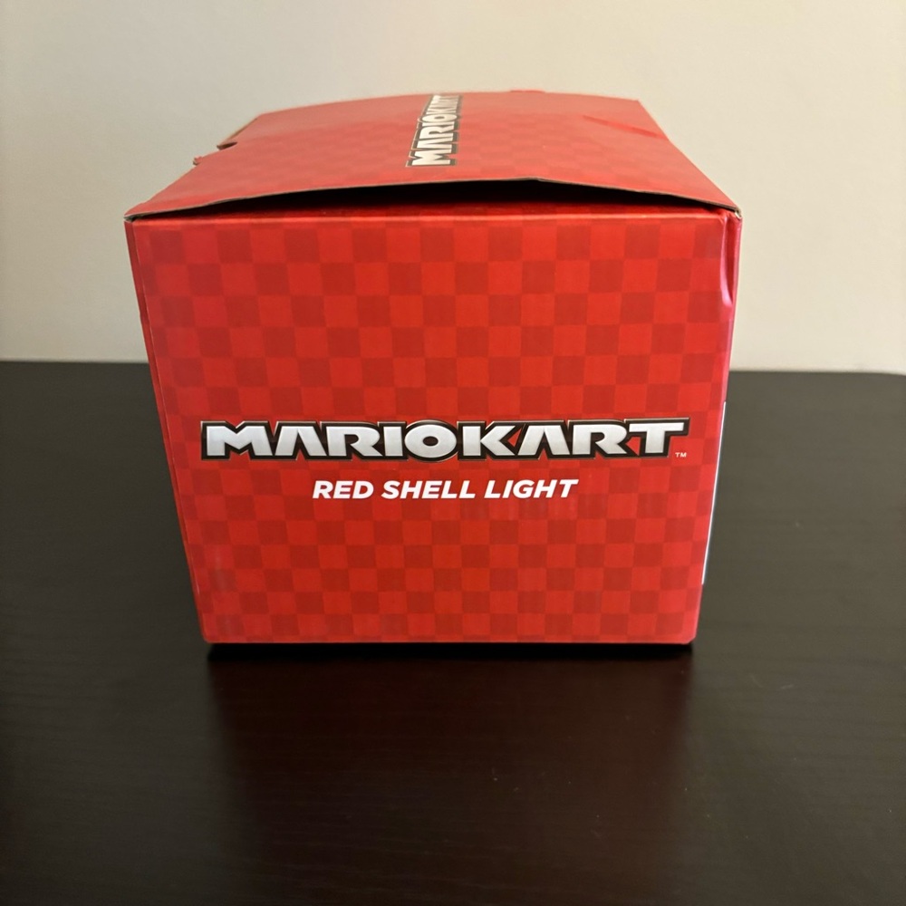 Nintendo Mario Kart Red Turtle Shell Figural Light - Picture 7 of 7